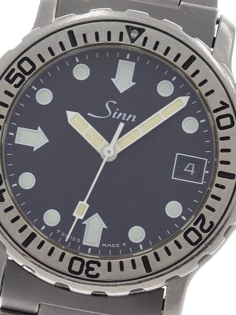 Sinn Divers watch 8827.TI Date black Dial Automatic Men's Watch_967282